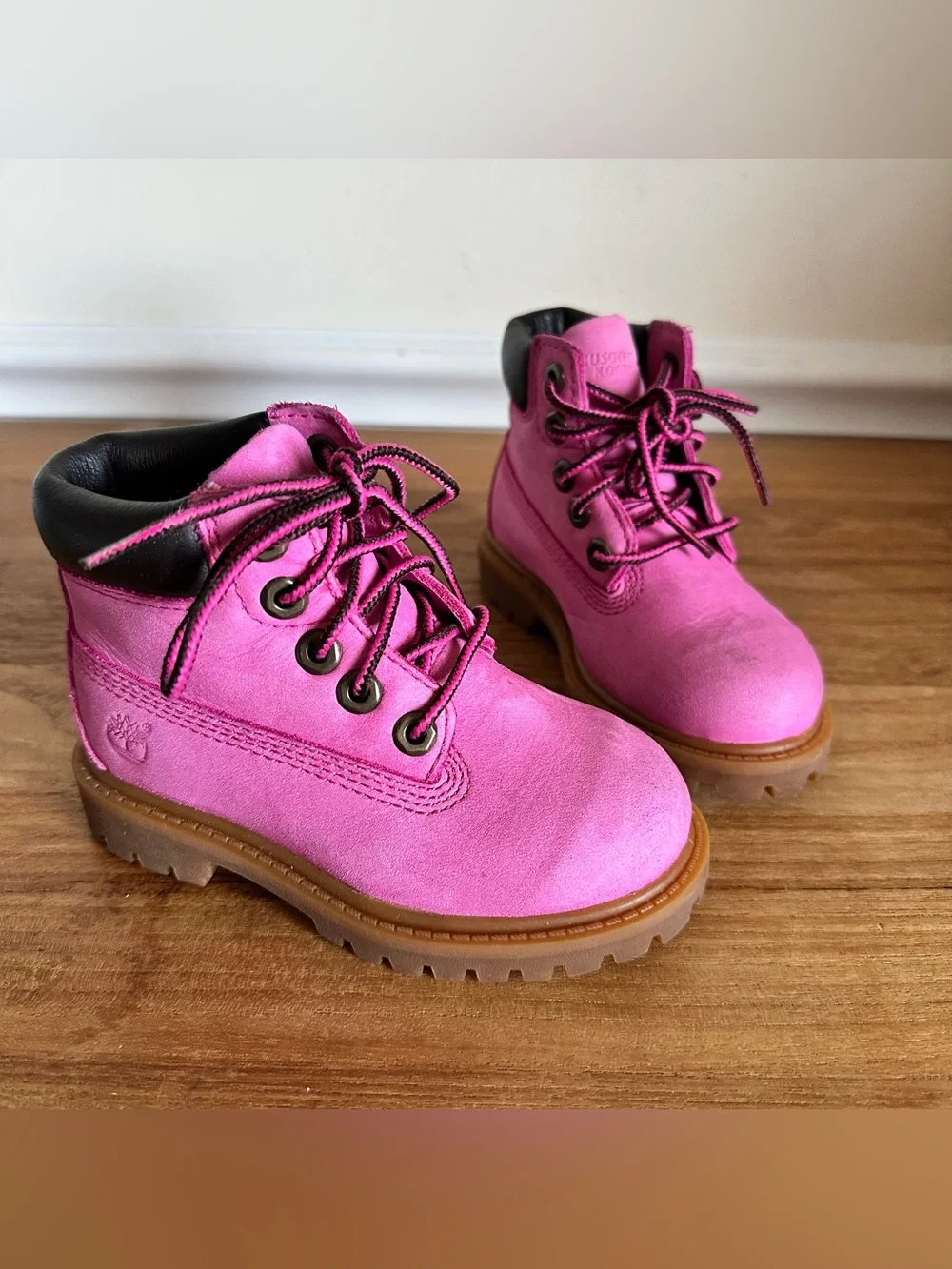 Timberland 6 IN Toddler Girl Size 7 Susan G Komen Mid Pink Boots Waterproof